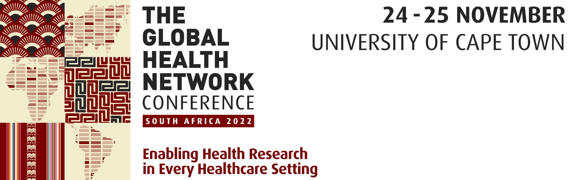 Banner of the Global Health Network Conference 2022
